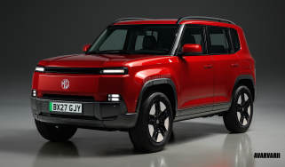 MG Cyber X design render - front